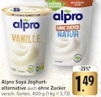 Soya Joghurtalternative Vanille im Angebot bei EDEKA in Homburg Soya Joghurtalternative Vanille Angebote von Alpro bei EDEKA Homburg für 1,49 €