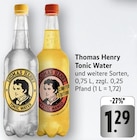 Tonic Water im Angebot bei EDEKA in Darmstadt Tonic Water Angebote von Thomas Henry bei EDEKA Darmstadt für 1,29 €
