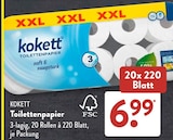 Toilettenpapier von Kokett im aktuellen ALDI SÜD Prospekt für 6,99 €