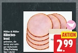 Hähnchenbrust von Müller & Müller für 2,99 € bei EDEKA im Angebot Hähnchenbrust von Müller & Müller im aktuellen EDEKA Prospekt