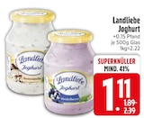 Landliebe Joghurt Stracciatella Angebote von Landliebe bei EDEKA Friedrichshafen für 1,11 €