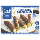 Brochette boeuf fromage surgelée - DELIS WORLD en promo chez Carrefour Market Brochette boeuf fromage surgelée - DELIS WORLD dans le catalogue Carrefour Market