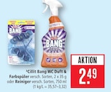 WC Duft & Farbspüler im Angebot bei Marktkauf in Sindelfingen WC Duft & Farbspüler Angebote von Cillit Bang bei Marktkauf Sindelfingen für 2,49 €