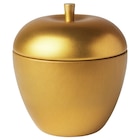 Aktuelles Duftkerze in Dose Apfelform/Apfel und Zimt goldfarben Angebot bei IKEA in Hannover ab 3,49 €