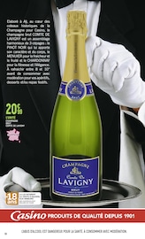 Promos Comte De Lavigny dans le catalogue "Foire aux vins" de Petit Casino à la page 10