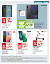 Smartphone Angebote im Prospekt "Chaque semaine, plus de 3000 offres en magasin" von Auchan Hypermarché auf Seite 61