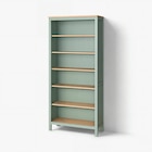 Bücherregal graugrün/hellbraun lasiert von HEMNES im aktuellen IKEA Prospekt für 169,00 €