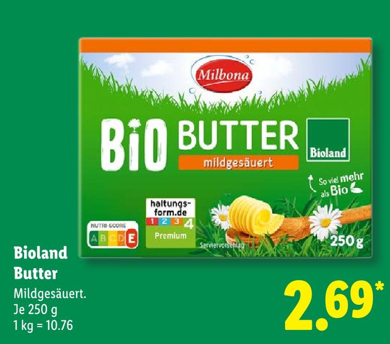 Bioland Butter