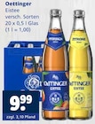 Eistee im Angebot bei Getränkewelt in Bottrop Eistee Angebote von Oettinger bei Getränkewelt Bottrop für 9,99 €