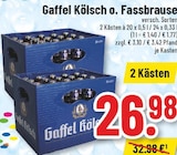 Aktuelles Gaffel Kölsch o. Fassbrause Angebot bei Trinkgut in Mönchengladbach ab 26,98 €