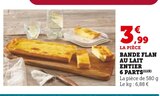 Bande flan au lait entier 6 parts dans le catalogue U Express