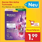 Garnier Skin Active Tuchmaske von Garnier im aktuellen Netto Marken-Discount Prospekt für 1,99 €