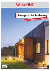 Aktueller Bauking Prospekt mit Garten, "Trend-Tipps FÜR DIE ENERGETISCHE SANIERUNG", Seite 1