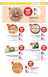 Promos Camembert dans le catalogue "La quinzaine des prix ultra bas" de U Express à la page 9