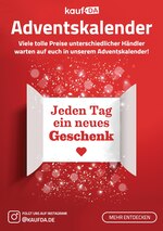 kaufDA Prospekt "kaufDA Adventskalender", 1 Seiten, für Reichshof, 01.12.2019 - 24.12.2019 kaufDA Prospekt "kaufDA Adventskalender", 1 Seiten, für Reichshof, 01.12.2019 - 24.12.2019