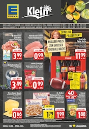 Cola im EDEKA Prospekt in Wesseling Aktueller EDEKA Prospekt mit Cola, "Aktuelle Angebote", Seite 1
