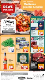 REWE Prospekt: "Dein Markt", 34 Seiten, 31.08.2026 - 05.09.2026