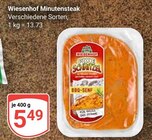 Aktuelle Schweinefleisch Angebote bei GLOBUS in Leipzig Aktuelles Minutensteak Angebot bei GLOBUS in Leipzig ab 5,49 €