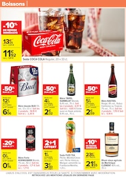 Offre Bud dans le catalogue Carrefour du moment à la page 45