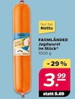 Jagdwurst im Stück von FARMLÄNDER im aktuellen Netto mit dem Scottie Prospekt