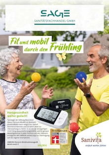 Sage Sanitätsfachhandel GmbH Prospekt Fit und mobil durch den Frühling mit  Seiten in Oranienburg und Umgebung