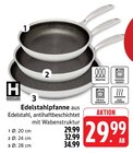 Edelstahlpfanne Angebote von Hensslers bei E center Kirchheim für 29,99 €