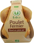 Promo POULET ENTIER FERMIER U BIO à 7,99 € dans le catalogue Super U à Jard-sur-Mer