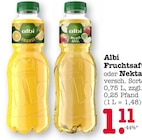 E center Oberkirch - Fruchtsaft oder Nektar Angebot im Prospekt Fruchtsaft oder Nektar bei E center im Oberkirch Prospekt für 1,11 €