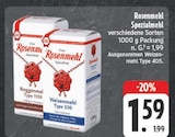 Roggenmehl Type 1150 im Angebot bei E center in Nürnberg Roggenmehl Type 1150 Angebote von Rosenmehl bei E center Nürnberg für 1,59 €