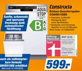 expert Rheinfelden - Einbau-Geschirrspüler Angebot im Prospekt Einbau-Geschirrspüler bei expert im Rheinfelden Prospekt für 599,00 €