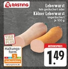 Leberwurst oder Kölner Leberwurst im Angebot bei EDEKA in Duisburg Leberwurst oder Kölner Leberwurst Angebote von Rasting bei EDEKA Duisburg für 1,49 €