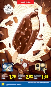 Promotion Cône À Glace dans le prospectus Lidl, valable du 12/06/2025 au 18/06/2025 Promo Cône À Glace dans le catalogue Lidl du moment à la page 10