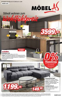 Küche im aktuellen Möbel AS Prospekt (Mannheim) Küche im Möbel AS Prospekt "Stilvoll wohnen zum Wohlfühlpreis" mit 16 Seiten (Mannheim)