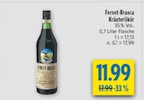 Aktuelles Fernet-Branca Kräuterlikör Angebot bei diska in Erlangen ab 11,99 €