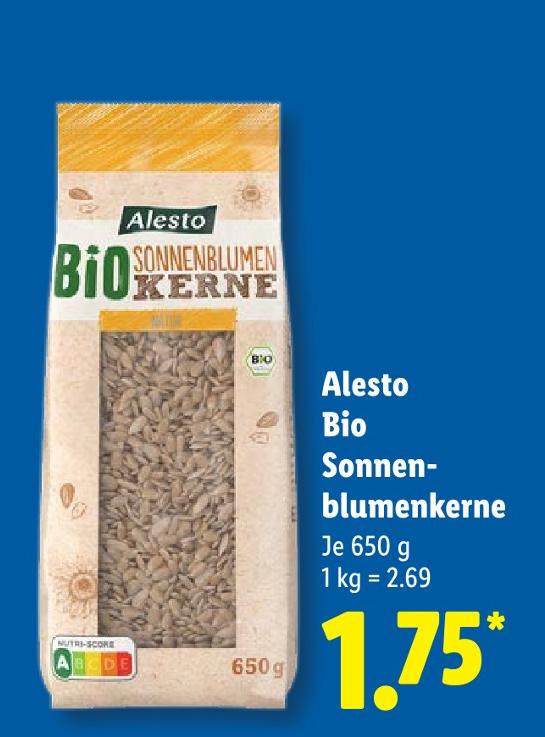 Bio Sonnenblumenkerne