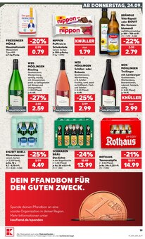 Mineralwasser im aktuellen Kaufland Prospekt (Mannheim) Mineralwasser im Kaufland Prospekt "Hier bin ich richtig" mit 82 Seiten (Mannheim)