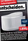 BAUHAUS - Wand-Dusch-WC-Set 'Sensia Arena' Angebot im Prospekt Wand-Dusch-WC-Set 'Sensia Arena' bei BAUHAUS im Prospekt "Handzettel KW 40" für 1.899,00 €