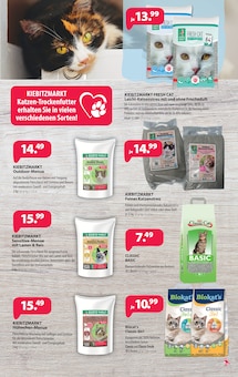 Katzenstreu im aktuellen Kiebitzmarkt Prospekt (Cottbus) Katzenstreu im Kiebitzmarkt Prospekt "Auf in den Urlaub!" mit 8 Seiten (Cottbus)
