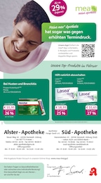 Aktueller mea - meine apotheke Apotheken Prospekt für Henstedt-Ulzburg: Unsere Februar-Angebote mit 4} Seiten, 01.02.2026 - 28.02.2026