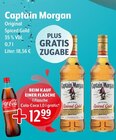 Original Spiced Gold Angebote von Captain Morgan bei Getränke Hoffmann Amberg für 12,99 €