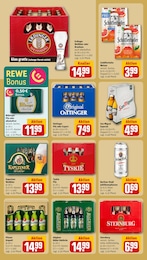 Pilsner Urquell Angebot im aktuellen REWE Prospekt auf Seite 25