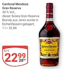 Gran Reserva im Angebot bei GLOBUS in Oberhausen Gran Reserva Angebote von Cardenal Mendoza bei GLOBUS Oberhausen für 22,99 €