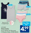 Unterwäsche 2er-Set von Lily & Dan für 4,99 € bei ALDI SÜD im Angebot Unterwäsche 2er-Set von Lily & Dan im aktuellen ALDI SÜD Prospekt