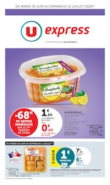 Poulet en promo dans le catalogue U Express à la page 1