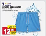 Herren Badeshorts Angebote von Happy Shorts bei Marktkauf Stuttgart für 12,99 €
