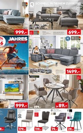 Aktueller porta Möbel Prospekt mit Tisch, "JAHRES ENDSPURT", Seite 3