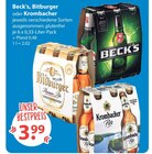 Beck's Bier von Beck's im aktuellen V-Markt Prospekt für 3,99 €