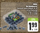 Bio Heidelbeeren bei E center im Prospekt "" für 1,99 €