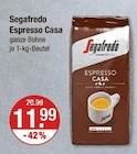 Espresso Casa Angebote von Segafredo Zanetti bei V-Markt Memmingen für 11,99 €