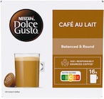 Café au Lait von Nescafé Dolce Gusto für 3,99 € bei Rossmann im Angebot Café au Lait von Nescafé Dolce Gusto im aktuellen Rossmann Prospekt
